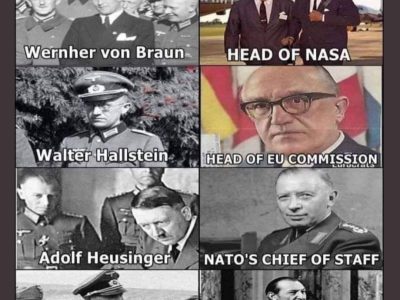 montage anciens nazis UE Nasa Otan 1